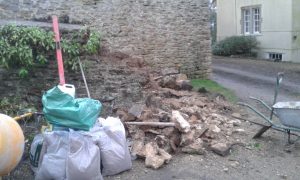 Wall to be shortened to avoid recurrence