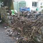 collapsed wall.. Nailsea