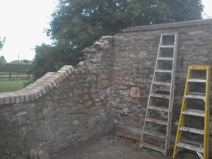 courtyard restoration....
