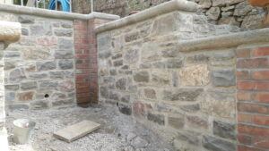 facework in stone plus capping